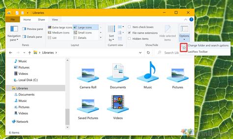 Opening Explorer .
